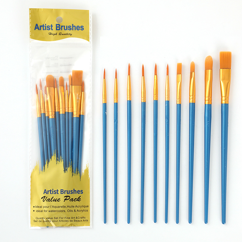 10Pcs Pearlescent Plastic Rod  - Gouache Paint Set review and price