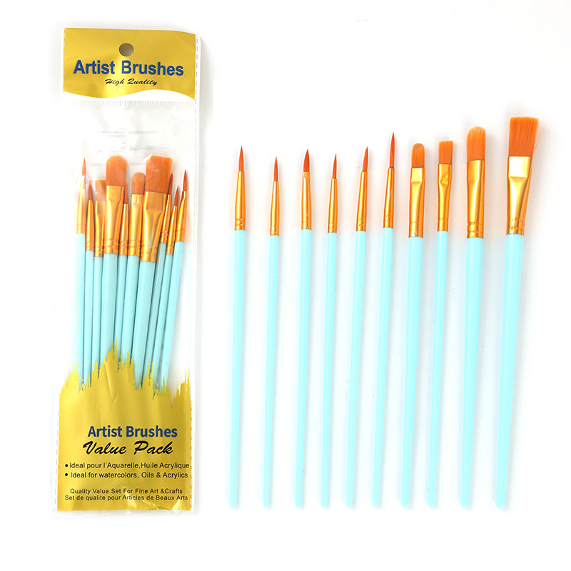 10Pcs Pearlescent Plastic Rod  - Gouache Paint Set review and price