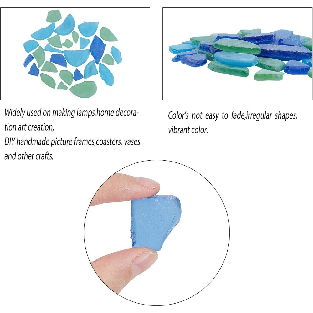3 Colors Glass Cobalt Blue Aqu - Art Craft Kit review and price