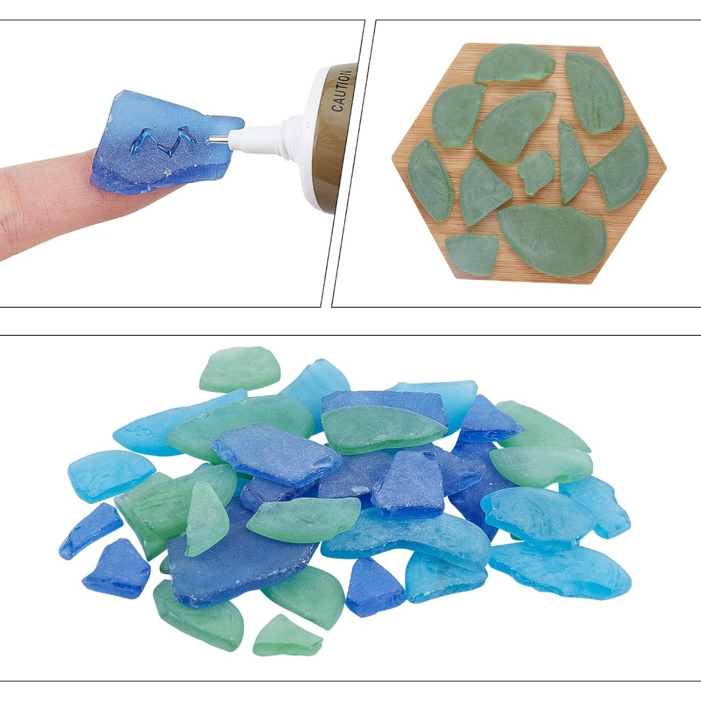 3 Colors Glass Cobalt Blue Aqu - Art Craft Kit review and price