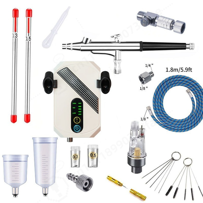 Mini Airbrush Compressor Kit,  - Art Craft Kit review and price