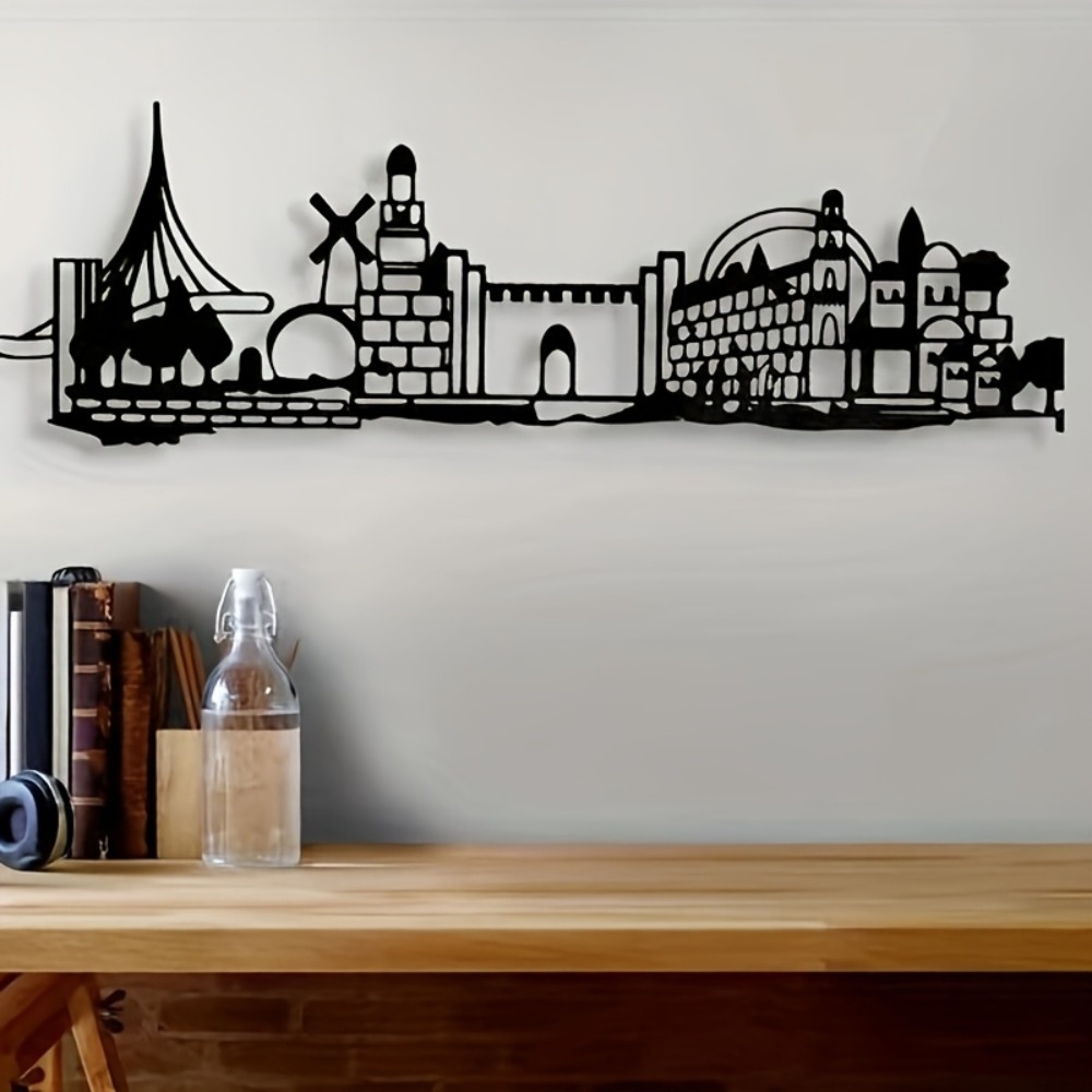 CIFBUY Metal Wall Art Jerusale - Art & Craft Paper For Kids review and price