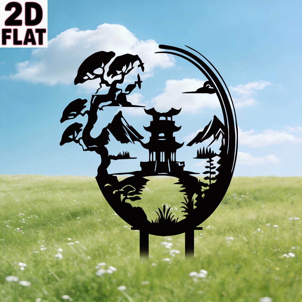 CIFBUY Chinese Pavilion Metal  - Art Craft Bar review and price