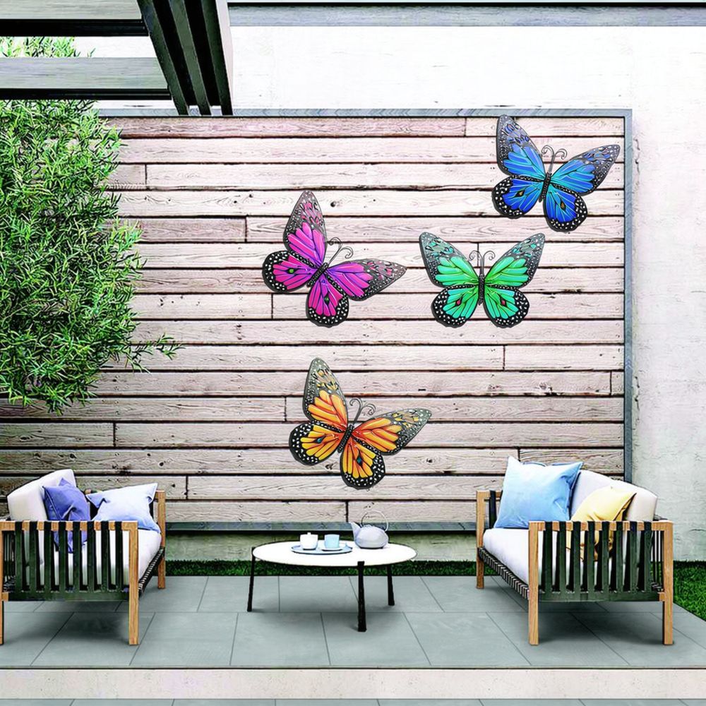 Small Metal Butterfly Wall Dec - Art And Craft For Nursery review and price