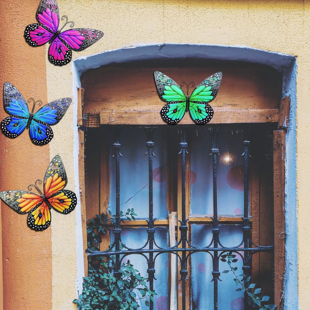 Small Metal Butterfly Wall Dec - Art And Craft For Nursery review and price