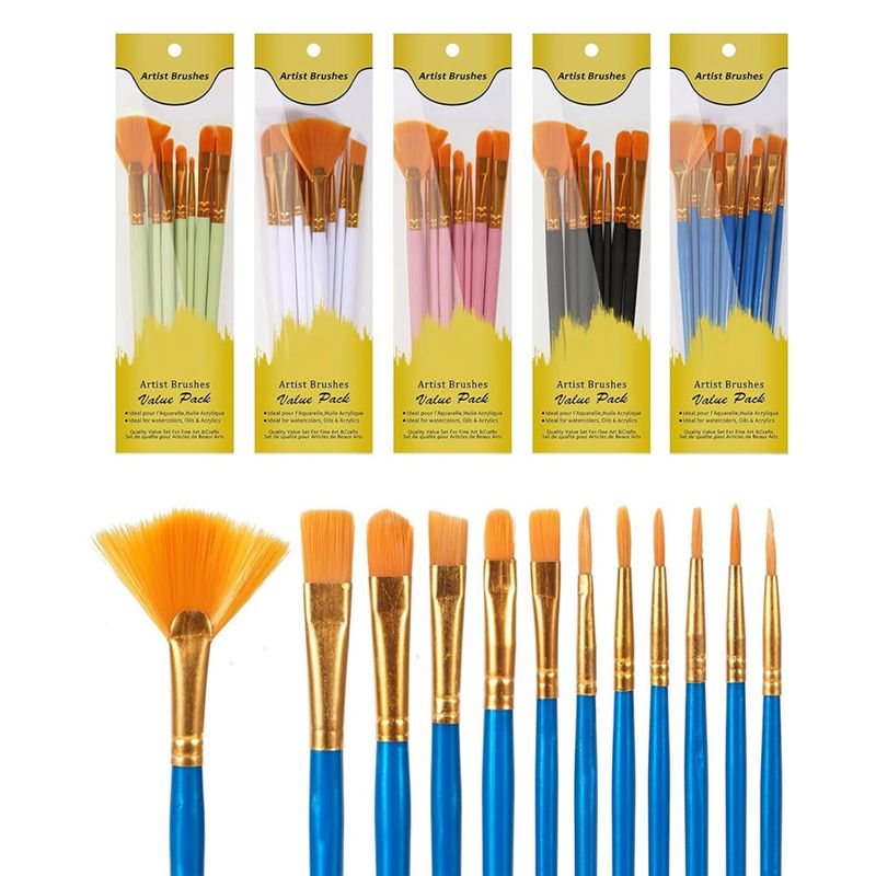 M12K-Acrylic Paint Brushes Set - Gouache Paint Set review and price