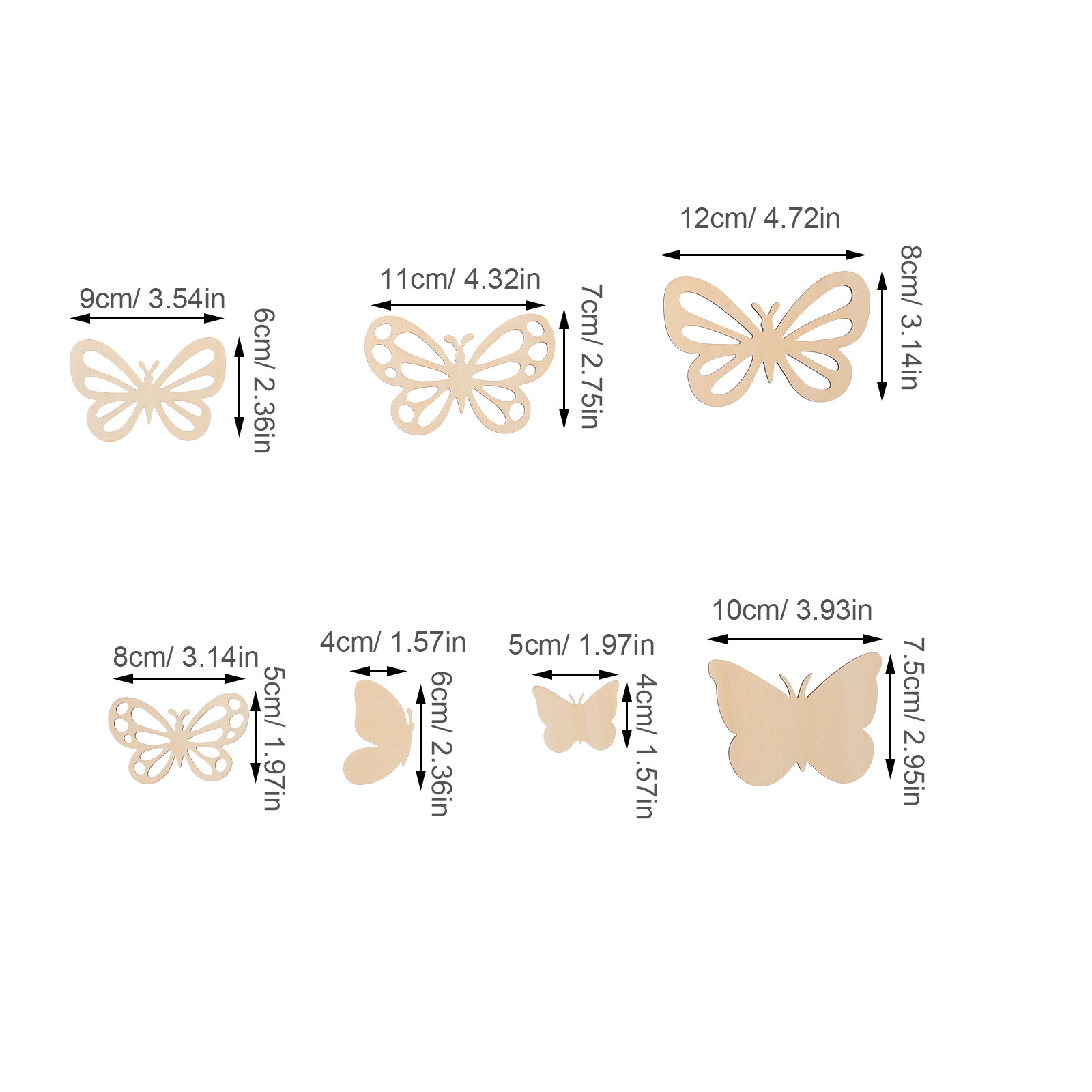 16Pcs Butterfly Wall Art Unfin - Art And Craft For Nursery review and price