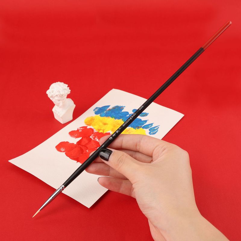 Nylon liner brush, face painti - Gouache Paint Set review and price