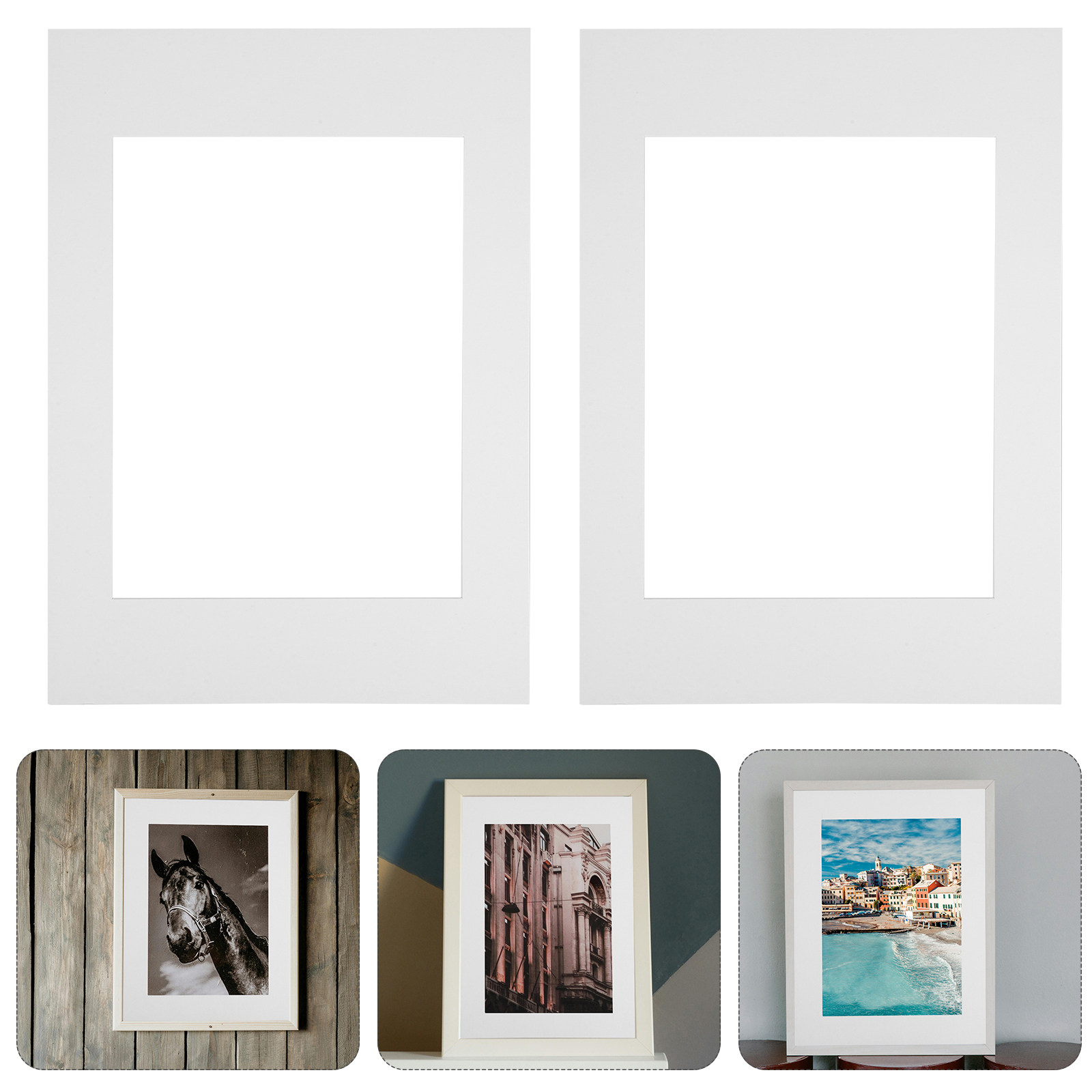 10Pcs White Cardboard Picture  - Art Craft Cardboard review and price