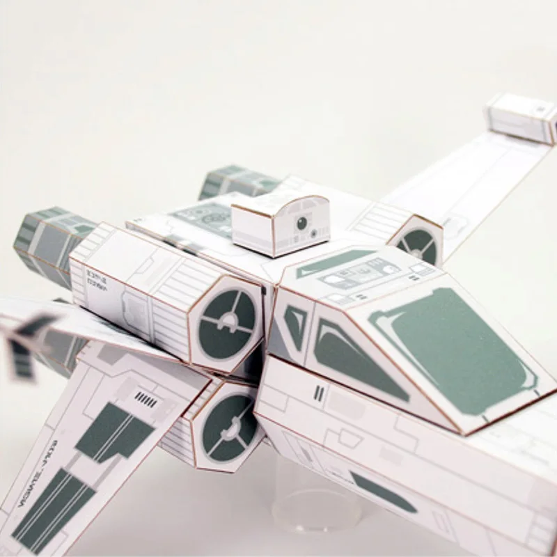 X-WING Fighter White Paper Mod - Art Craft Cardboard review and price
